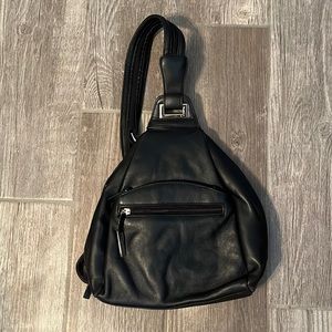 Black Leather backpack